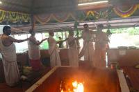 Sharadiya Navaratri 2020 Day 3 (19.10.2020) - Karla - Chandika Homa on behalf of 5 Yajmana-s